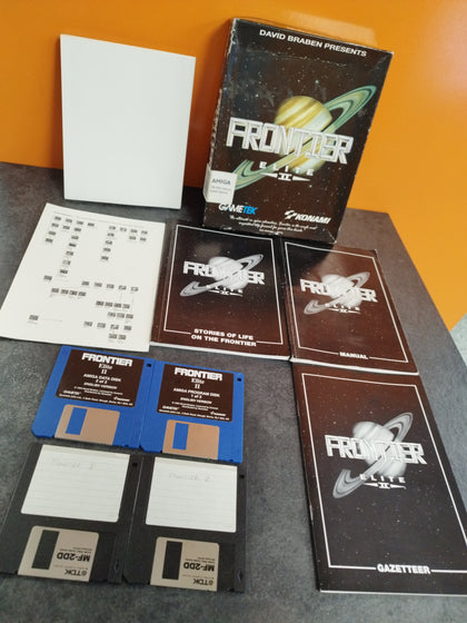 Frontier Elite 2 ii Amiga.