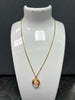 14ct Gold Chain and Cameo Pendant