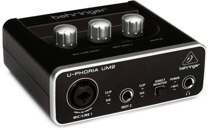 Behringer U-Phoria UM2 2x2 USB Audio Interface