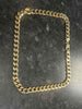 22kt Gold Plated Silver Curb Chain - 94g (Warren James)