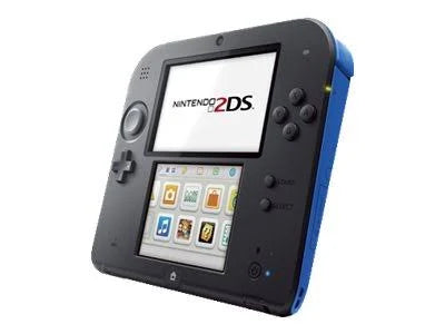 Nintendo 2DS - Handheld game console - black, blue