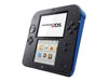 Nintendo 2DS - Handheld game console - black, blue