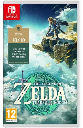 The Legend of Zelda: Tears of The Kingdom switch game