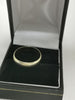 Hallmarked and tested 9 karat (375) gold ring , size R