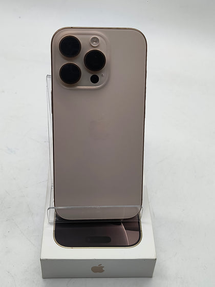 Apple iPhone 16 Pro 256GB 5G Desert Titanium, Unlocked