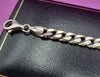925 Silver Curb Link Bracelet - 16.2G - 9"
