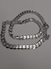 Brand new heavy silver curb chain