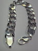 Brand New Heavy Silver Curb Bracelet