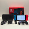 Nintendo Switch Console with Neon Red/ Neon Blue Joy Cons Boxed