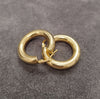 9ct Yellow Gold Hollow Hoop Earrings