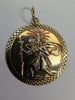 9ct Gold St Christopher Pendant