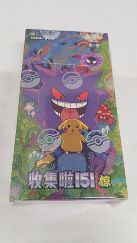 NEW 2025 Pokemon TCG Chinese Collect 151C Surprise Slim Booster Box Sealed