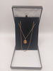 9ct Hallmarked Yellow Gold Chain & St. Christopher Pendant - 5.64g Weight, 18.5" Length