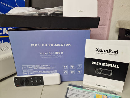 Xuanpad Projector rd886.