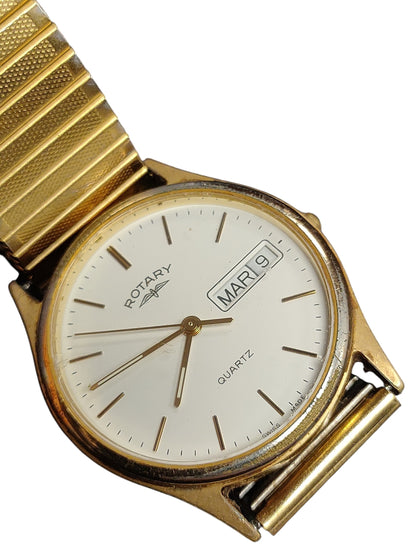 Rotary 3783371 Gold Watch **Boxed**