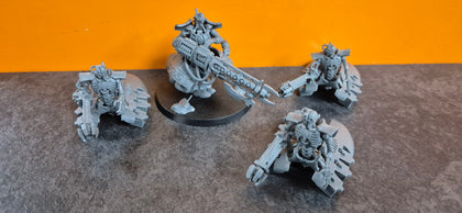 Necrons Lokhust Destroyer Squadron + 1 Heavy. UNPAINTED