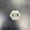 9ct Gold Gents C/Z Ring (Size S), 5.6g