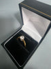 18ct GOLD RING 750 4.5G HM Size P