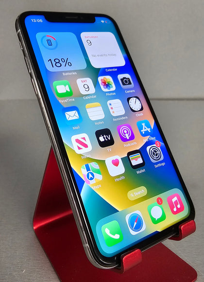 Apple iPhone x 64 GB Silver **Any network** Please read description