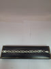 BRAND NEW SILVER RECTANGEL 925 , WEIGHT 23.13 LENGHT 8.5"