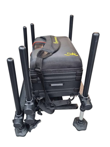 Fishing station Browning Xi-Box 30 Superlight Bait Box Seat (RRP £467)