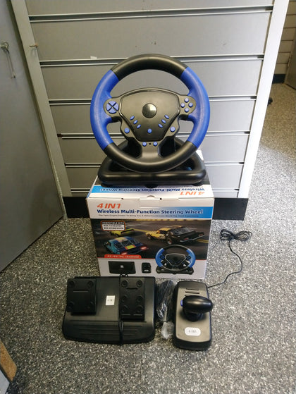4 in 1 Wireless Multi-function Wheel, Shifter and Pedals