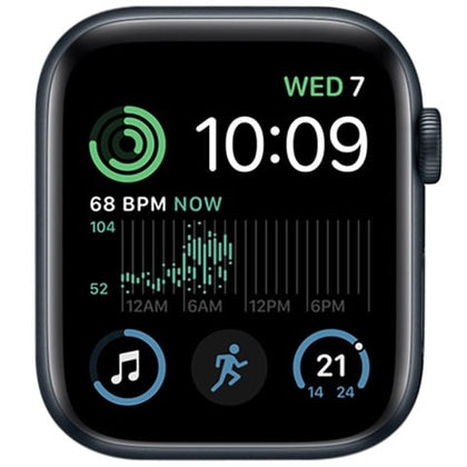 Apple Watch SE 2nd Gen (GPS), Midnight Aluminium, 44mm