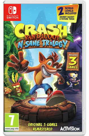 Crash Bandicoot N. Sane Trilogy - Switch - Great Yarmouth