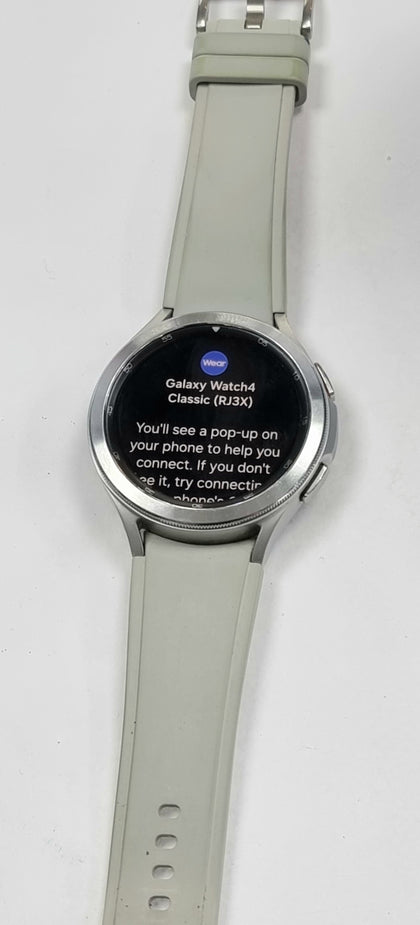 Samsung Galaxy Watch4 Sm-r890 46mm Classic Gps Smartwatch Silver