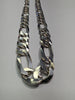 Heavy silver figaro chain