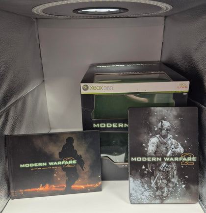 Modern Warfare 2 Prestige Edition Xbox 360 Game, Art Book & Night Vision Goggle