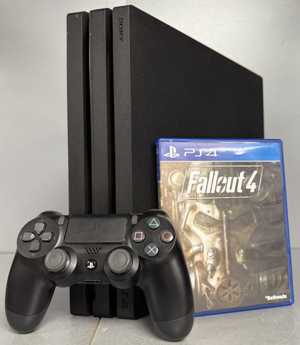 Sony PlayStation 4 Pro 1TB Console Bundle ( + Fallout 4 ) ** Unboxed **