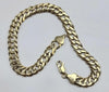 9ct Gold Cuban Bracelet 9"