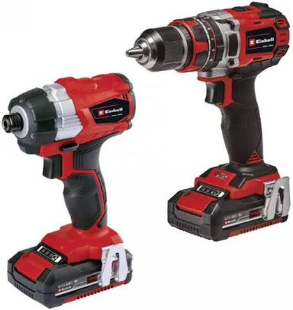 Einhell PXC 18V Cordless Combi Drill & Impact Driver Twin Pack 2 ( x 2.0Ah Batteries ) ** Unboxed **