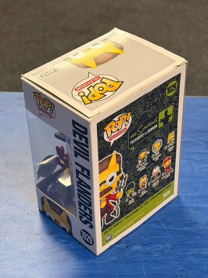 funko pop simpsons devil flanders glow in the dark 1029