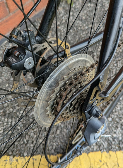 Jamis nova gravel bike used vgc 51cm aluminium black 700c - 24