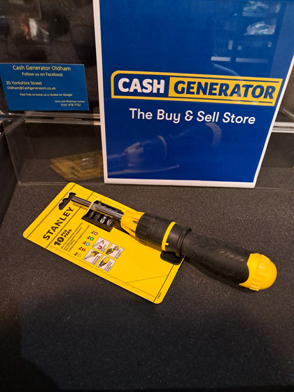 Stanley multi bit ratchet screwdriver