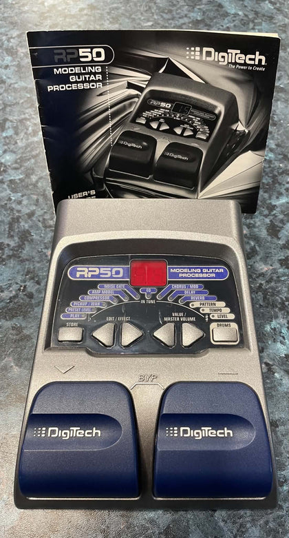 Digitech RP50 Modeling Guitar Processor