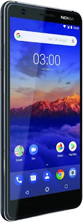 Nokia 3.1 Smartphone Black 16GB 4G LTE Dual Sim Unlock Android Mobile TA-1063