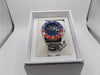 Softech Men's Silver with Blue face Watch