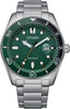 Citizen Eco Drive Sport Green Dial Men's Watch