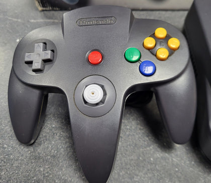 Nintendo 64 Console - Boxed - With Black Controller
