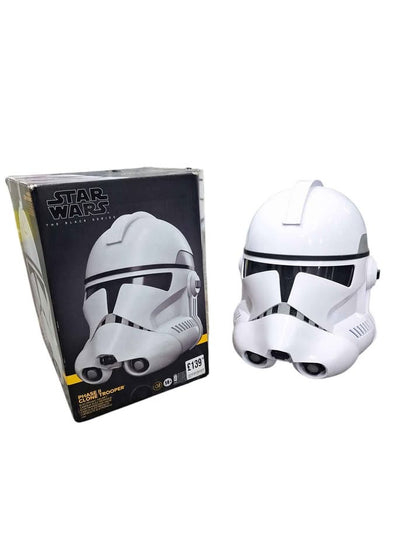 Phase II Clone Trooper Hasbro Star Wars: The Clone Wars The Black Series Premium Electronic Helmet