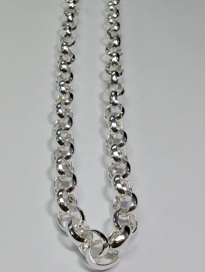 Brand new silver 925 large hoop chain