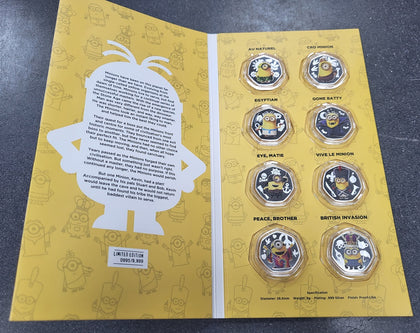 Minions Through Time Official Collector Pack (Silver Plated)