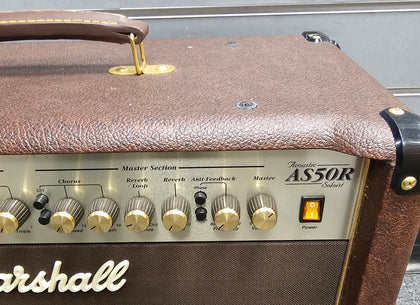 Marshall Acoustic Soloist AS50R 2-Channel 50-Watt 2x8
