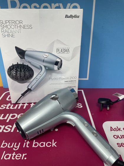 BABYLISS HYDRO-FUSION 2100 HAIRDRYER BOXED