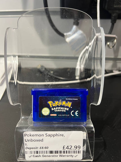 Pokemon Sapphire, Unboxed