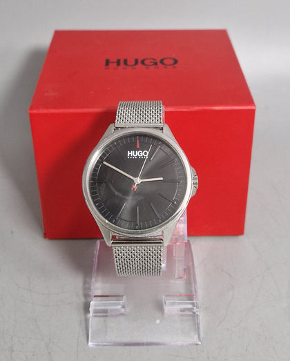 Hugo Boss HU.395.1.14.3397 WR50M Gents Mesh Bracelet Watch - 43mm