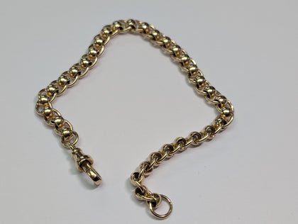 9ct Gold RollerBall Bracelet